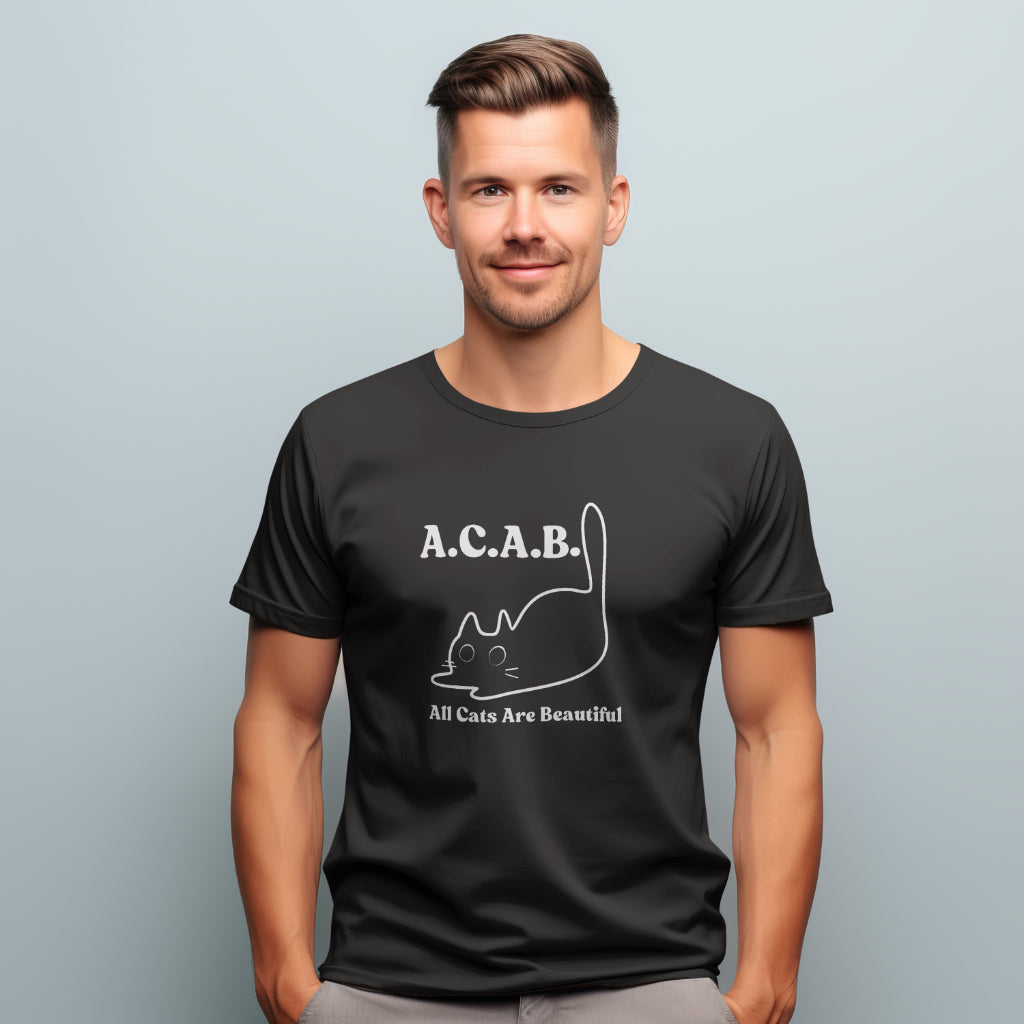 Pánské a dámské tričko Acab Cats