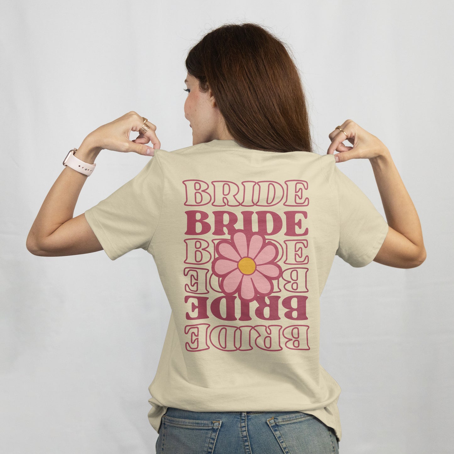 Tričko Rozlučka - Bride flower