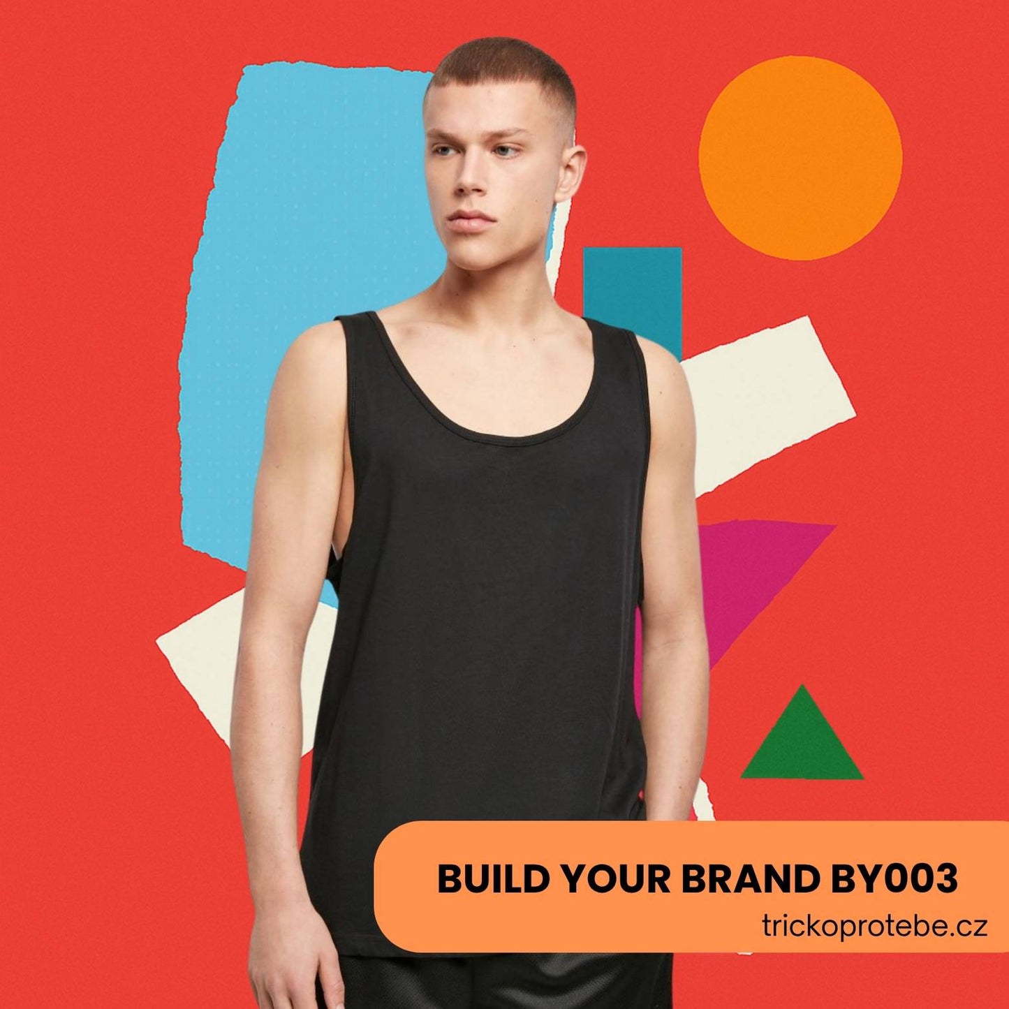 Pánské tílko Build your brand BY003