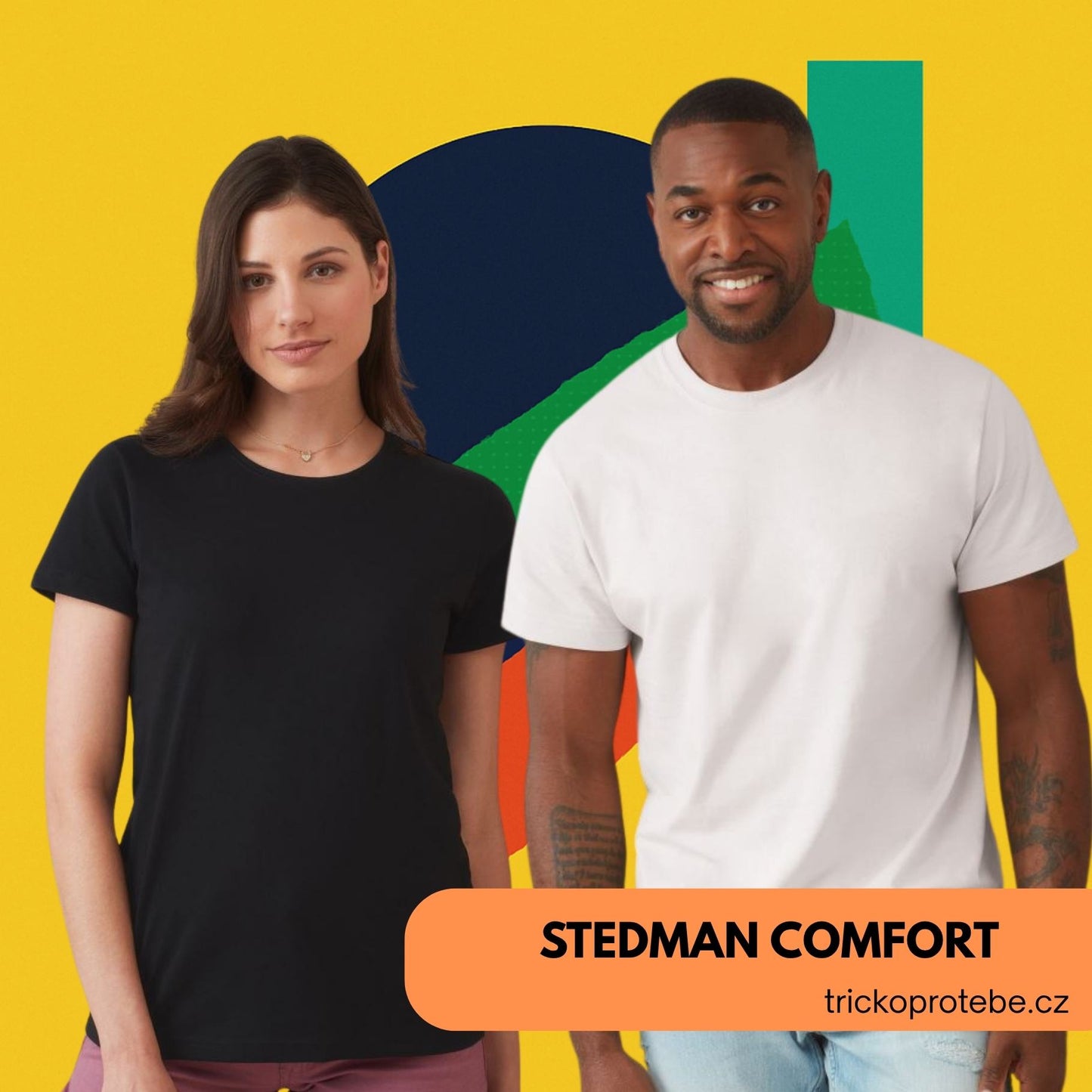 Pánské a dámské tričko Stedman Comfort