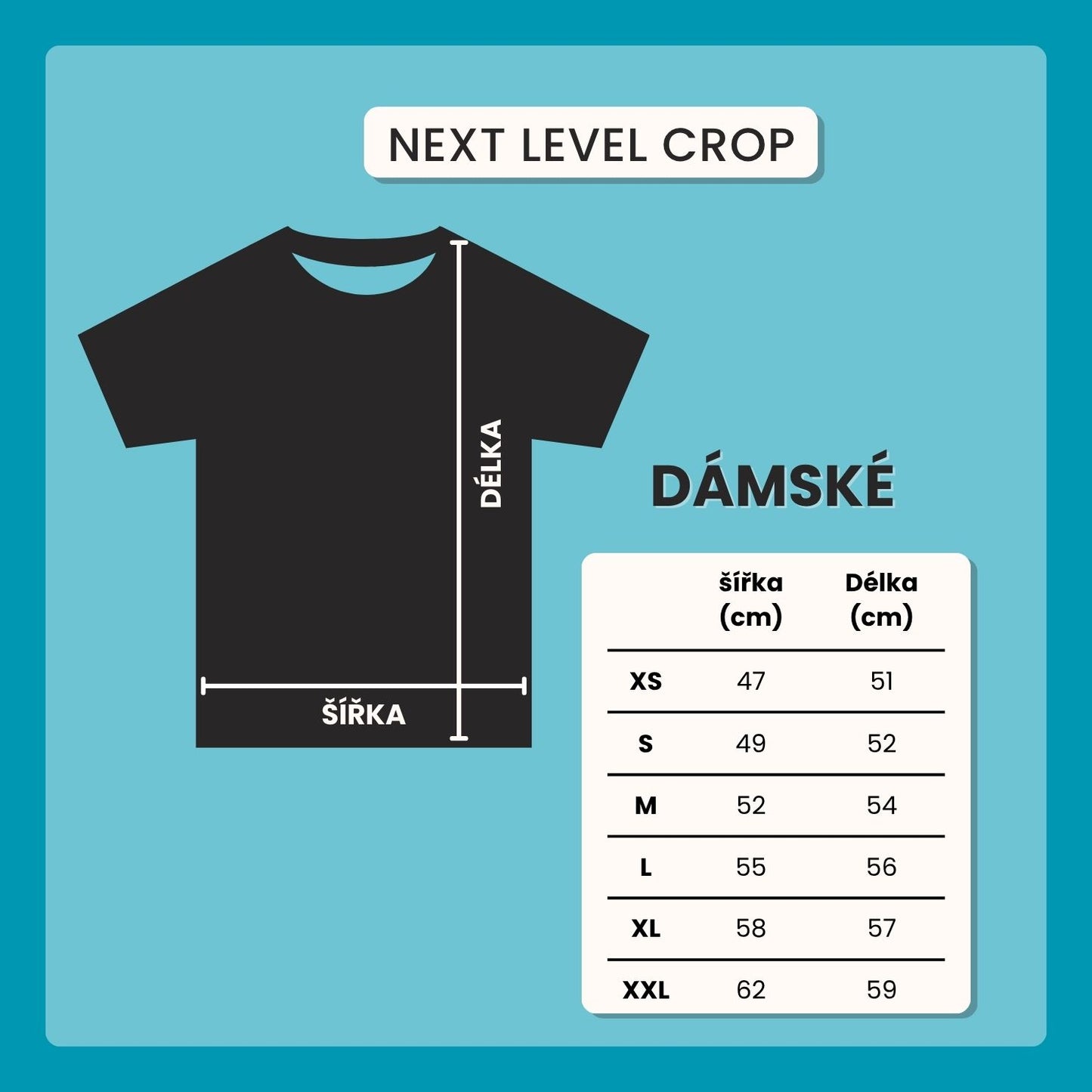 Dámský Crop top Nextl Level N7610