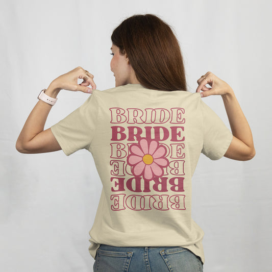 Tričko Rozlučka - Bride flower