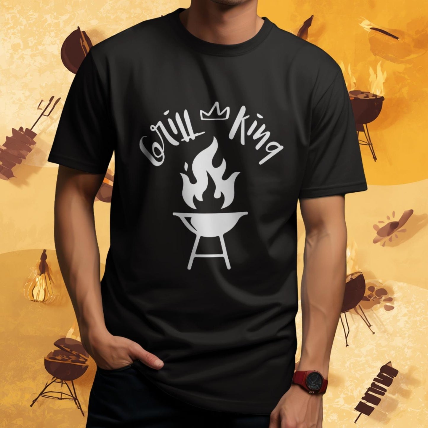Pánské tričko Grill King
