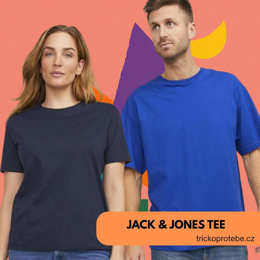 Pánské a dámské tričko z Bio bavlny Jack & Jones