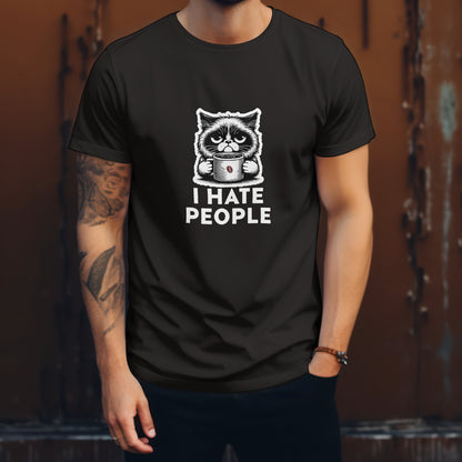 Pánské a dámské tričko I hate people