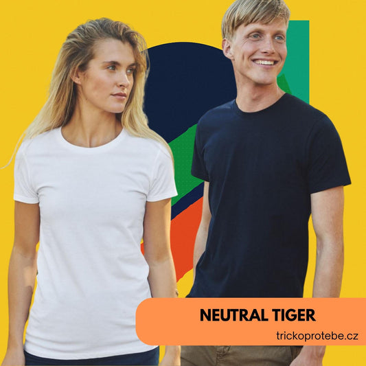 Pánské a dámské tričko z Bio bavlny Neutral Tiger