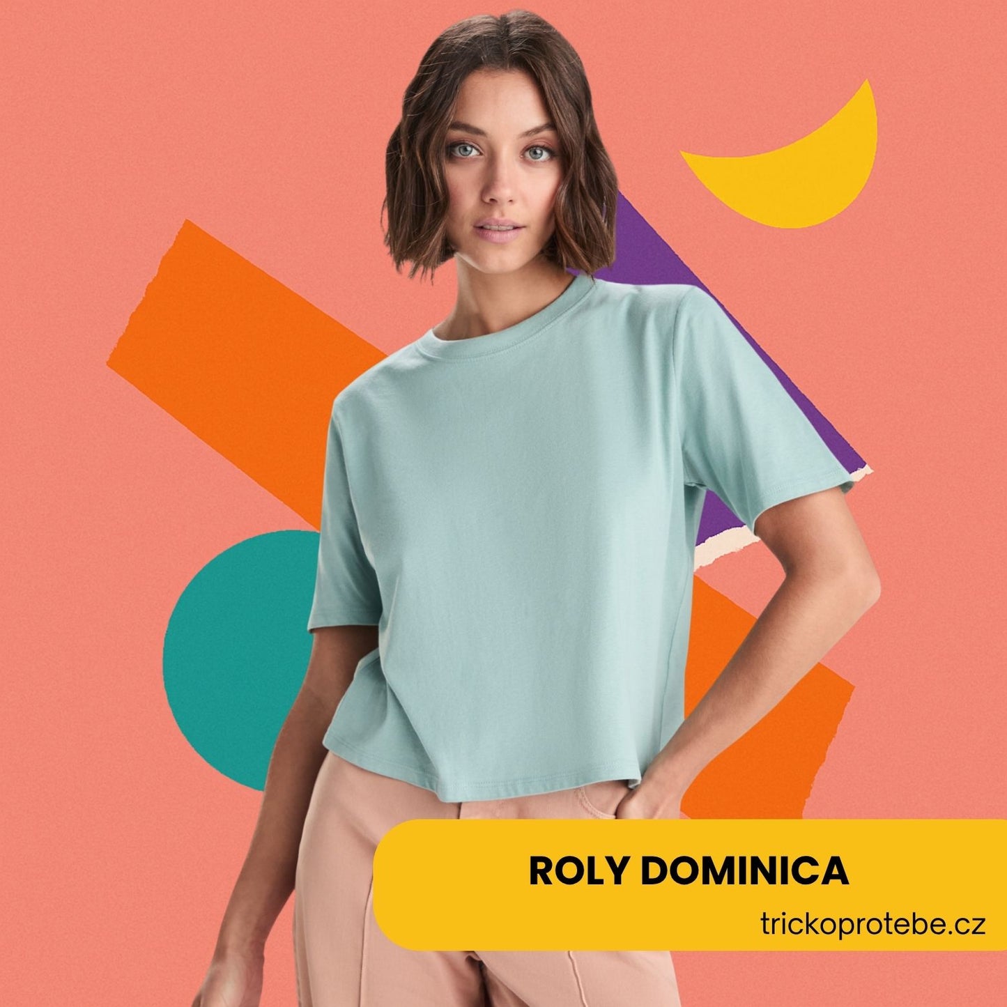 Dámské volné tričko Roly Dominica