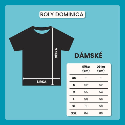Dámské volné tričko Roly Dominica