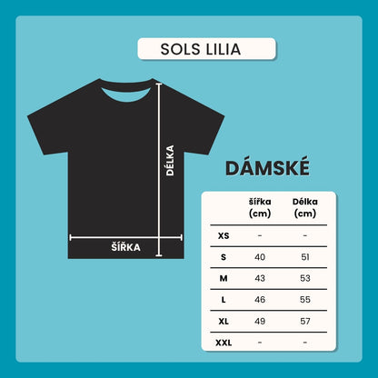 Dámský Crop top Sols Lilia