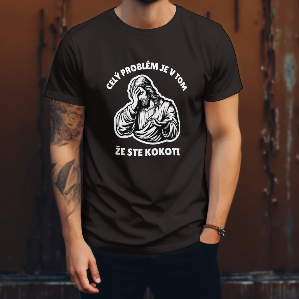 Pánské a dámské tričko Jesus