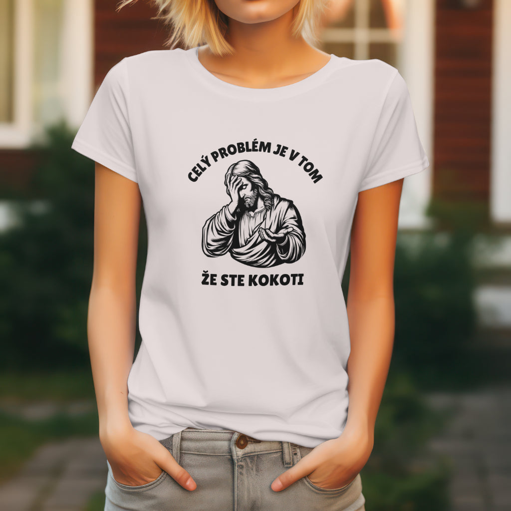 Pánské a dámské tričko Jesus