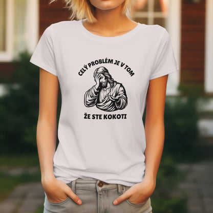 Pánské a dámské tričko Jesus