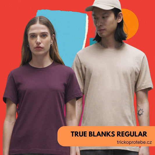 Pánské a dámské tričko z Bio bavlny True Blanks