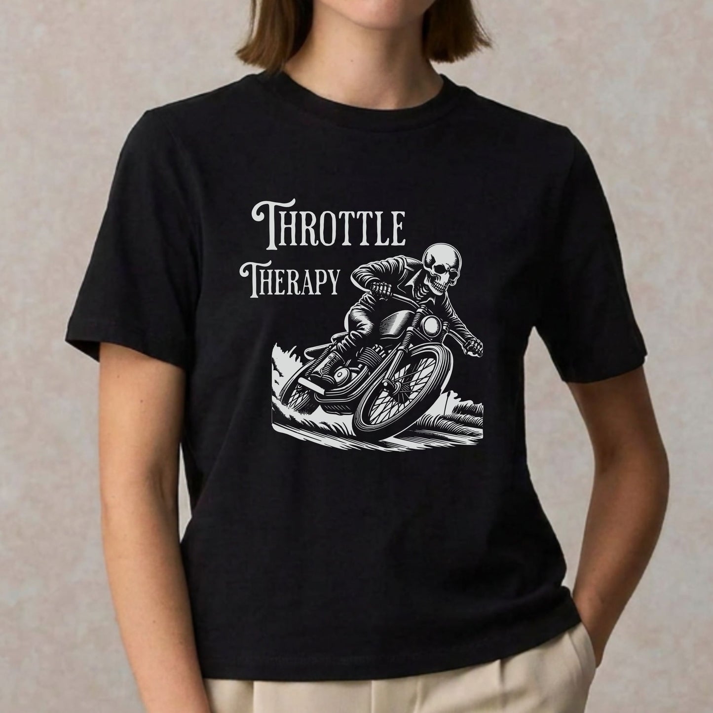 Pánské a dámské tričko Throttle Therapy