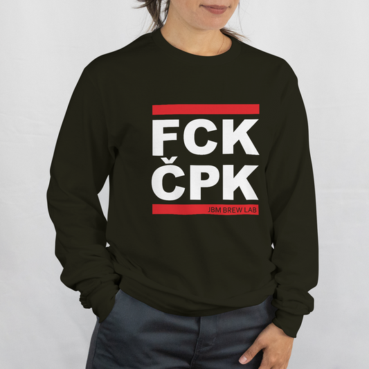 Pánská a dámská mikina JBM FCK ČPK