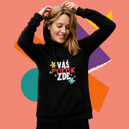 Unisex mikina klokan s vlastním potiskem