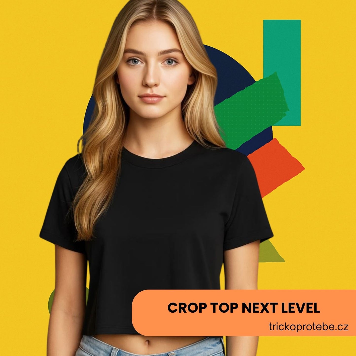 Dámský Crop top Nextl Level N7610