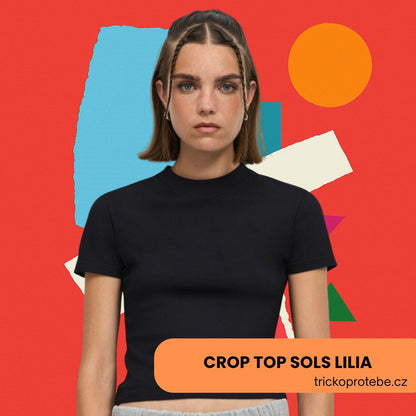 Dámský Crop top Sols Lilia